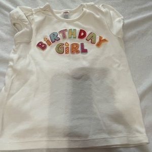 Gymboree Birthday Girl tee 2007